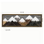 Wallity Cuadro Decorativo Enmarcado en MDF TAH024